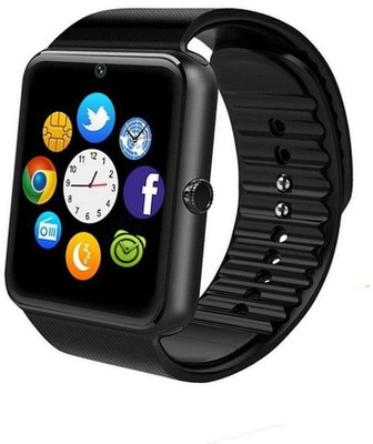 

MOBILE LINK xgfdfbg Black Smartwatch(Black Strap Free Size)