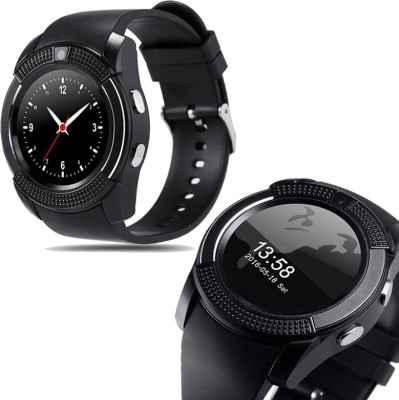 

ESTAR Presenting Bluetooth Smartwatch With Sim-Card Support for Samsung A657 Black Smartwatch(Black Strap Free Size)