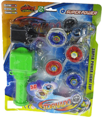 

OZ STORE 5D TORNADO BEYBLADE(Multicolor)