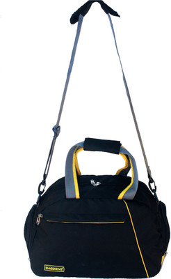 

BAGDRIVE black gym bag gym bag(Black, Backpack)
