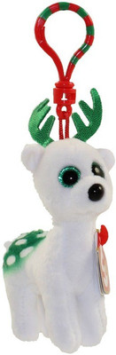 

Ty Beanie Peppermint Reindeer Clip (Imported) - 6 cm(White)
