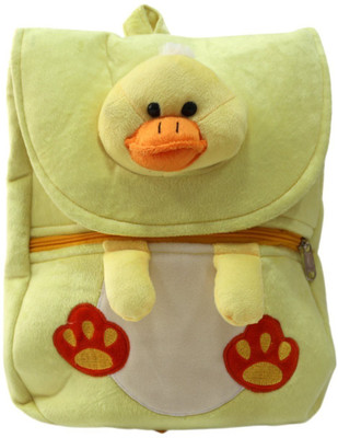 

Deals India Velvet School Bag with Chick Soft Toy (Yellow) - 35 cm(Multicolor)