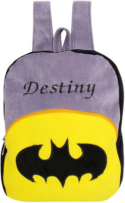 

say basket Kids School Bag Designer School Bag Plush Bags Soft Toy Picnic Backpack Yellow Destiny - 33 cm(Yellow)