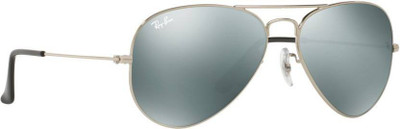 

Ray-Ban Aviator Sunglasses(Silver