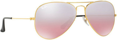 Ray-Ban Aviator Sunglasses(For Men, Brown) Ray-Ban Aviator Sunglasses(For Men, Brown)