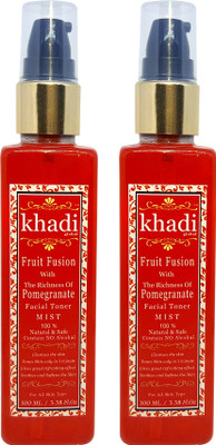 

Khadi Global Fruit Fusion with Richness of Pomegranate Facial Mist Toner For Spotless Beauty Contain No Alcohal 100% Natural & Safe 200ml.(200 ml)