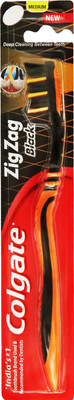 

Colgate ZigZag Black Medium Toothbrush