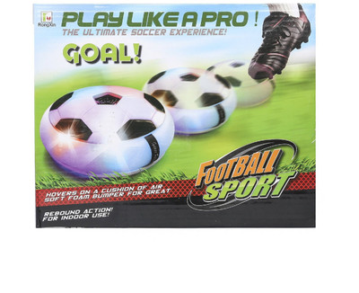

Johnnie Boy Soccer Ball Electric Air Power Soccer Disc Kids Toys Boy and Girl Gifts Toy Football With LED Lights for Indoor Outdoor Games Football