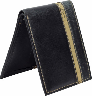 

Adam Zac Men Black Genuine Leather Wallet(5 Card Slots)