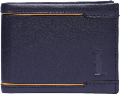 

Ferretitalio Men Black Genuine Leather Wallet(8 Card Slots), Yellow
