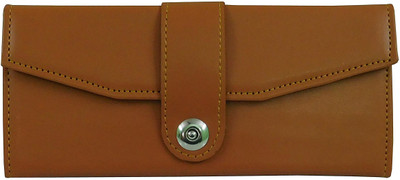 

SN LOUIS Women Casual Brown Artificial Leather Wallet(3 Card Slots), Tan