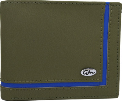 

Gentleman Boys Tan, Yellow Artificial Leather Wallet(5 Card Slots), Army green blue