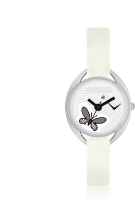 View indium PS0453PS NEW FULL WHITE BUTTERFLY WATCH Watch  - For Girls Wrist Watches Price Online(INDIUM)