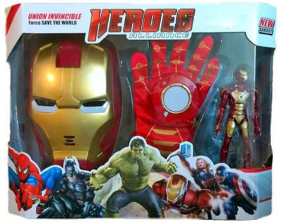 

M.A.PRODUCTS 3 In 1 Avengers Gift Set Toy For Kids(Multicolor)