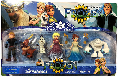 

PI World Frozen Characters Action Figures (Multicolor)(Multicolor)
