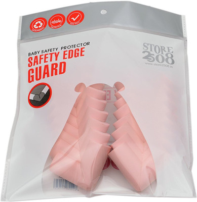 

Store2508 Corner Guards for Child Infant Safety with Strong Double Sided Tape & Instructions (16 Pcs) (Pink)(Pink)