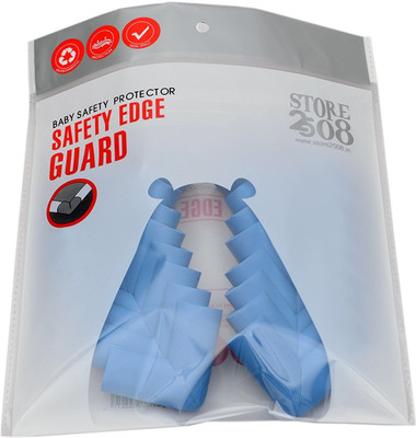 

Store2508 Corner Guards for Child Infant Safety with Strong Double Sided Tape & Instructions (16 Pcs) (Blue)(Blue)