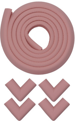 Store2508 Child Safety Strip Cushion & Corner Guards With Strong Fibreglass Tape For Baby Safety Child Proofing (Pink)(Pink) Flipkart