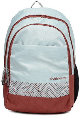 

Aristocrat Zing 27 Ltrs Grey Casual Backpack 27 L Backpack(Grey)