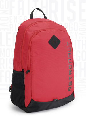 

Metronaut Basic 23 L Backpack(Red, Black)