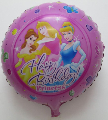 

Funcart Printed FC_FBPRINCESS Balloon(Multicolor, Pack of 1)