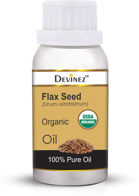 

Devinez Flax Seed Oil, 250ml - 100% Pure & Organic, Natural, Undiluted for Hair, Skin and Nails with Omega 3,6,9 from Natural ALA(250 ml)