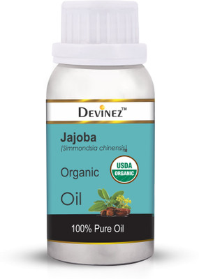 

Devinez Jajoba Oil, 100ml - 100% Pure & Organic, Natural, Undiluted Virgin Cold Pressed, Unrefined, Exceptional moistruizer for skin, hair, scalp, nails perfect for sensitive & dry skin(100 ml)