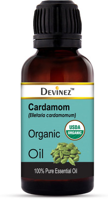 

Devinez Cardamom Essential Oil,15ml - , 100% Pure & Organic, Natural, Undiluted For Hair Nourishment, Face, Skin, Body Care & Natural Remedies(15 ml)