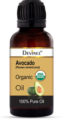 

Devinez Avocado Oil, 50ml - 100% Pure & Organic, Natural, Undiluted for Hair & Skin Care, Reduces Inflammation & Itching, Accelerates Wound Healing(50 ml)