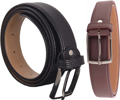 

Trapos Creations Men Casual Black, Brown Genuine Leather Belt