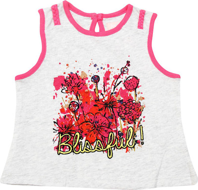

JusCubs Baby Girls Casual Cotton Top(White, Pack of 1