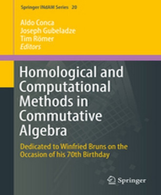 Homological and Computational Methods in Commutative Algebra(English, Hardcover, unknown)