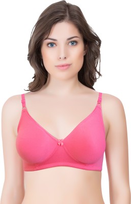 LIBRA Women T-Shirt Non Padded Bra(Pink)