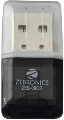 

Zebronics ZEB-08CR Card Reader(Black)
