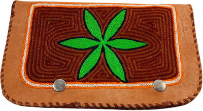 

India Meets India Casual Brown Clutch