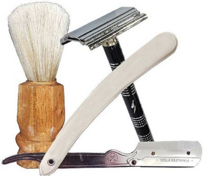 

Kabello Shaving Kit for Men for All Men Grooming (Set of 3)(Set of 3)