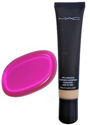 

Imported Silicon Puff&Mac Pro Long Wear Nourshing Water Proof Foundation(Set of 2)
