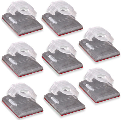 

SYGA 0 Compartments Silicon Cable Clips(Multicolor)