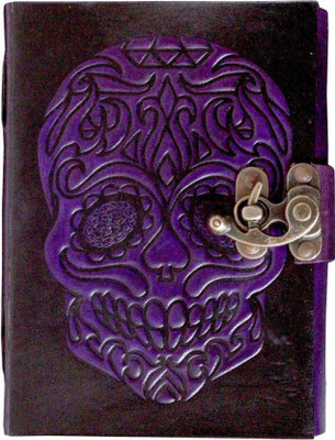

Bhavya A5 Diary(Handcrafted, black & purple)
