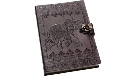 

Bhavya A5 Journal(Handcrafted, Brown)