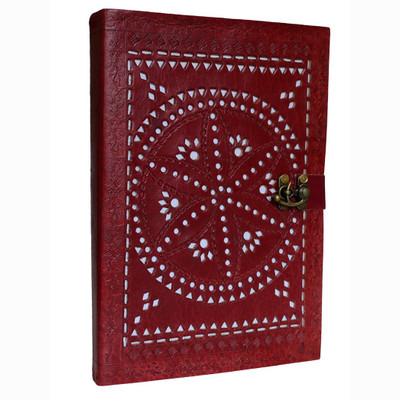 

The Artists Creation Book-size Planner/Organizer(Recycled handmade, Maroon)