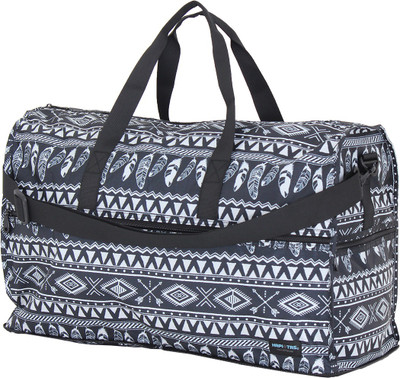 

Siffler (Expandable) Folding Boston Bag L Travel Duffel Bag(Black)