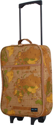 

Siffler (Expandable) Folding Carry Cart Travel Duffel Bag(Beige, Brown)