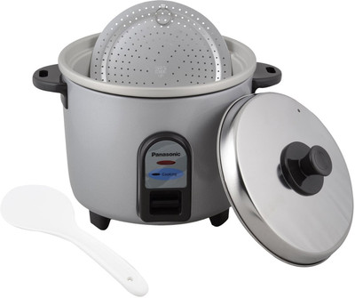 Panasonic SR WA10 GE9PMS Electric Rice Cooker(2.7, Silver) available at flipkart for Rs.1790