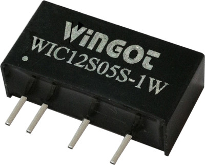 

WinGot WIC12S05S-1W DC-Dc Converter Electronic Components Electronic Hobby Kit