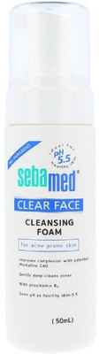 

Sebamed Clear Face Cleansing Foam Face Wash(50 ml)