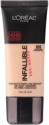 

L'Oreal Infallible Pro - Matte Liquid Foundation(103 Natural Buff)
