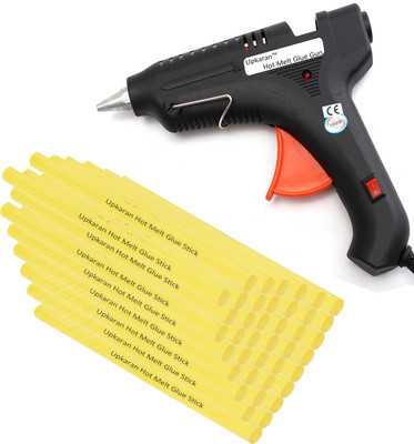 

UPKARAN ITEK LEAK PROOF 100 WATT WITH 40 STICKS HEAVY DUTY PRECISION ALUMINIUM NOZZLE HOT MELT Standard Temperature Corded Glue Gun(11 mm)