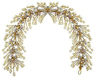 

INAAYA New Style Juda Maker Gajra For Women Wedding Hair Accessories Hair Accessory Set(Gold)