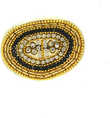Anuradha Art Jewellery Clutcher Hair Claw(Gold)